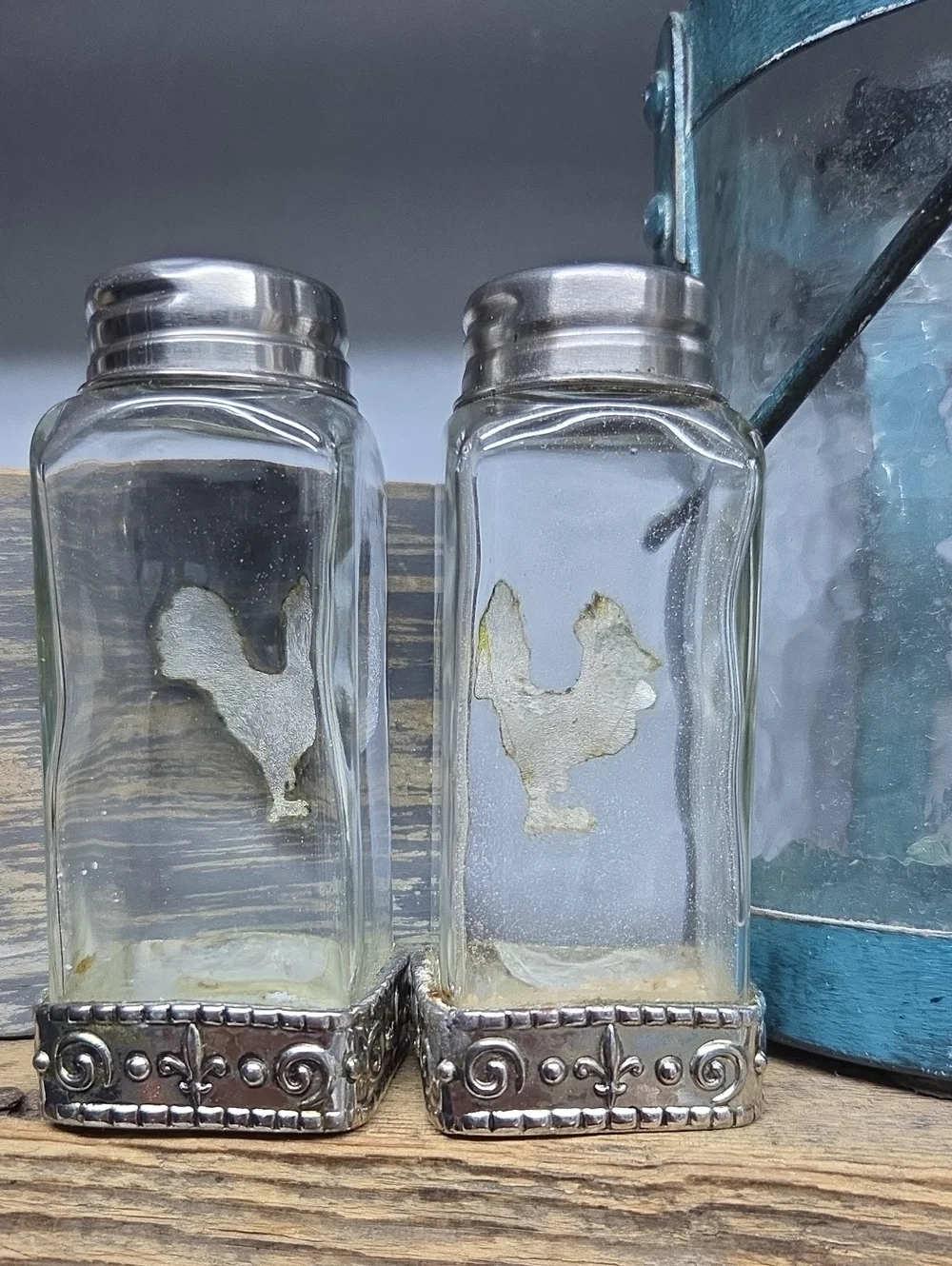 Vintage Ganz Salt And Pepper Shakers